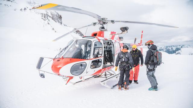 pisteurs et secours sur le domaine skiable des 2 ALpes