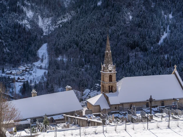 Église Vensoc Les 2 Alpes Hiver